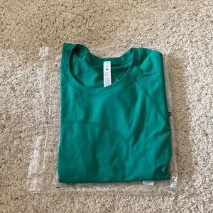 Emerald Green lululemon Swiftly Tech SS 2.0 Race length shirt